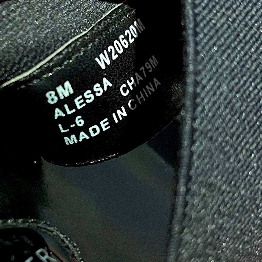 Tommy Hilfiger Black Slide-On Alessa Wedge, Size 8 NEW (no box) - Picture 7 of 7